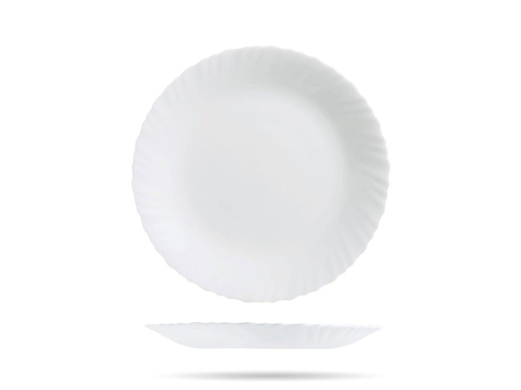 Serwis obiadowy dla 12 osób 36 elementów biały Feston LUMINARC