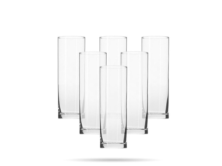 6 szklanek wysokich 200 ml PURE/BALANCE KROSNO