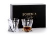 6 x Szklanka do whisky Quadro 340 ml szkło kryształowe prezent BOHEMIA