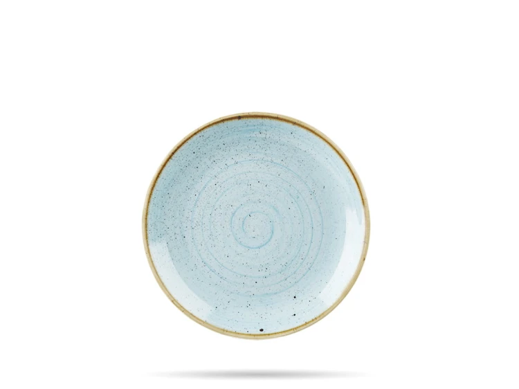 Talerz deser 16,5 cm Duck Egg Blue Stonecast porcelana CHURCHILL