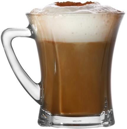 6 szklanek z uchem herbata 220 ml TRUVA LAV