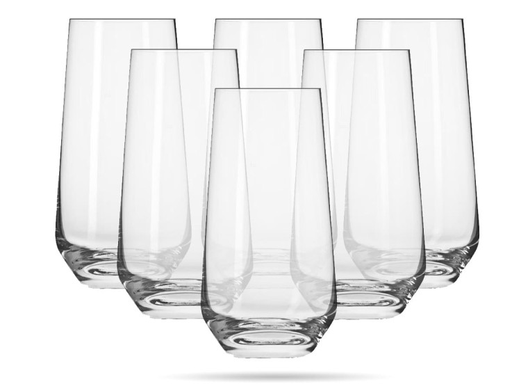 Szklanki do napojów 490 ml zestaw 6  szt szklanki wysokie Splendour KROSNO