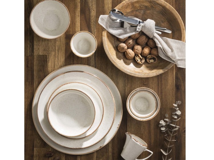 Solniczka Sand Seasons 7 cm porcelana PORLAND