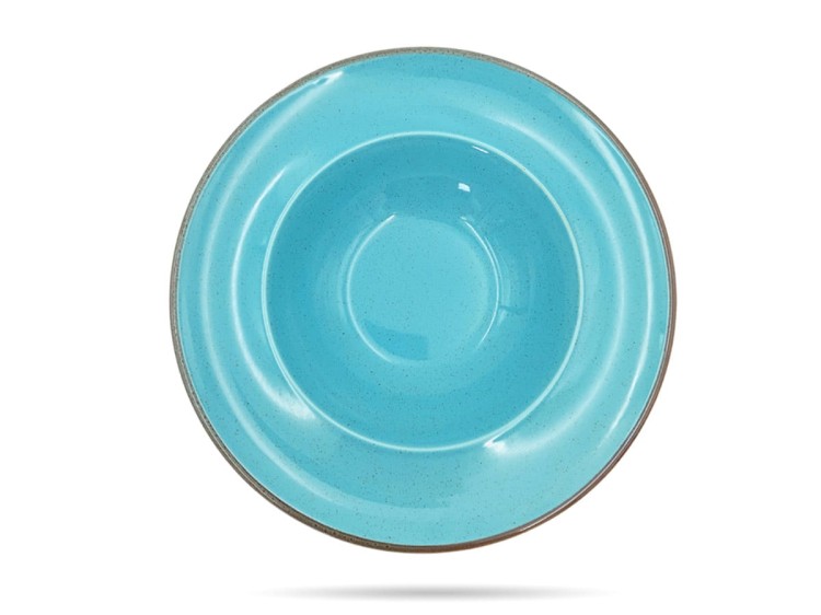Talerz do pasty risotto Laguna 30 cm turkus porcelana Seasons PORLAND