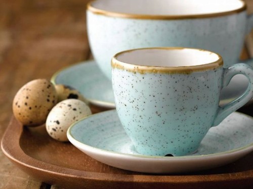 Filiżanka espresso 100 ml Duck Egg Blue CHURCHILL