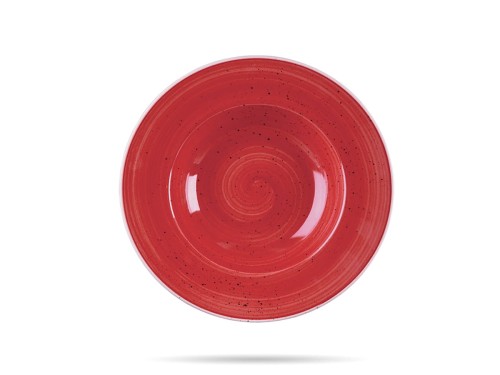 Talerz głęboki 28 cm Berry Red CHURCHILL