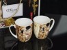 Kubki Klimt Pocałunek 450 ml 2 szt porcelana na prezent CARMANI