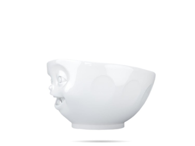 Salaterka 500 ml Oczko Winking biała porcelana prezent TASSEN 58PRODUCTS