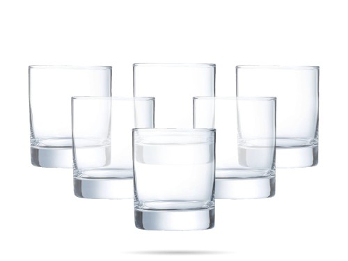 Zestaw 6 niskich szklanek 300 ml Islande ARCOROC