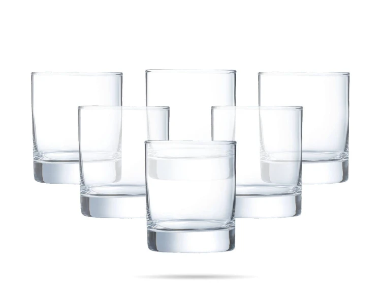 Zestaw 6 niskich szklanek 300 ml Islande ARCOROC
