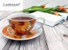Filiżanka ze spodkiem 360 ml Słoneczniki Van Gogh porcelana CARMANI