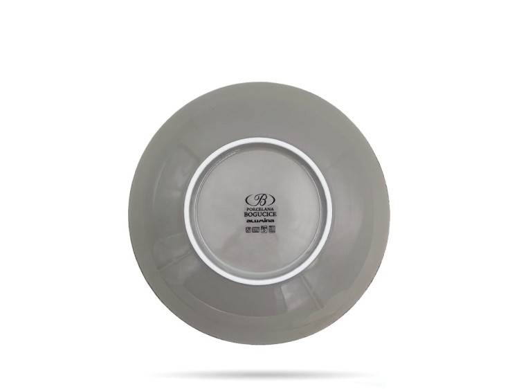 Talerz głęboki 22 cm Cottage Grey Alumina BOGUCICE