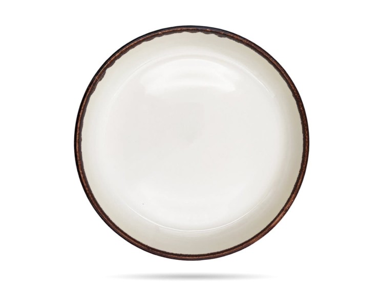 Salaterka miska Vanilla 20 cm 750 ml kremowa porcelana FINE DINE