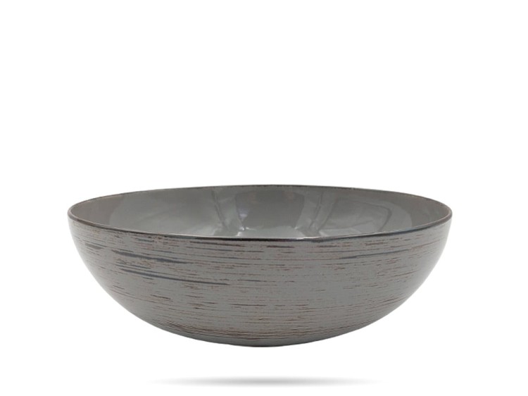 Salaterka 23,5 cm Nostalgia Popiel Alumina BOGUCICE