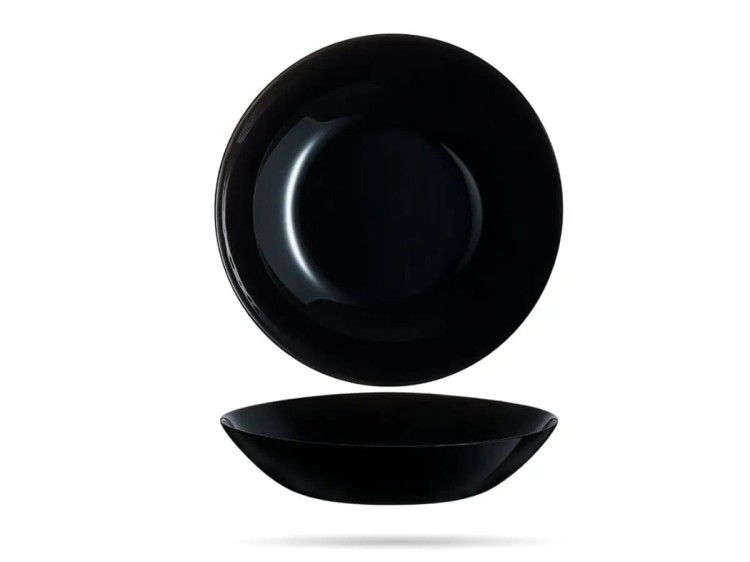 Talerz głęboki 20cm Zelie czarny ARCOPAL LUMINARC