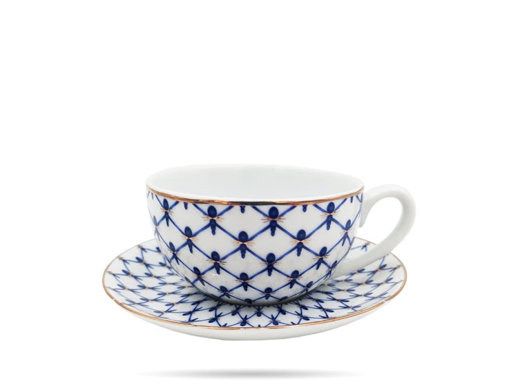 Tea for one filiżanka z czajniczkiem Swietłana PORCELANA BOGUCICE