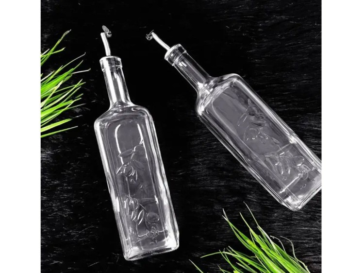 Szklana karafka ocet oliwa 1L Homemade PASABAHCE