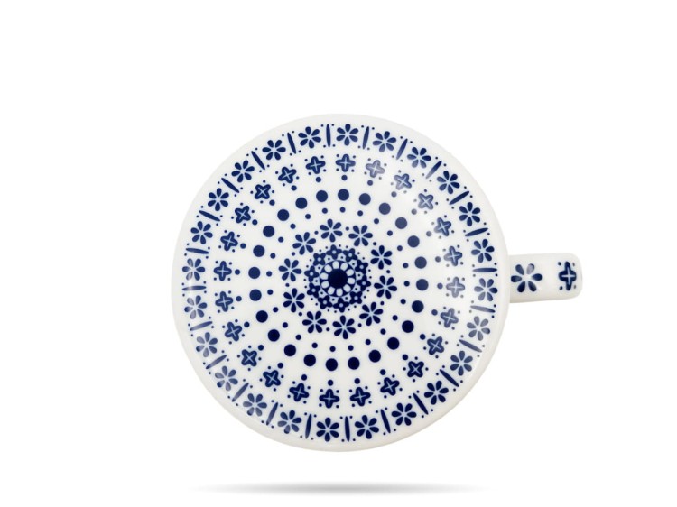 Porcelanowy kubek z zaparzaczem Flisty BOGUCICE