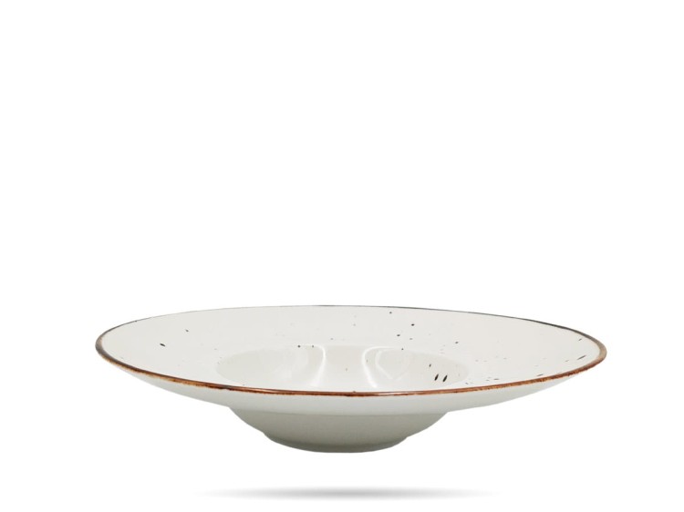 Talerz do pasty 28 cm Cottage Cream BOGUCICE
