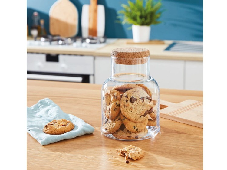 Słoik na żywność z pokrywą korkową 1,3 L LUMINARC