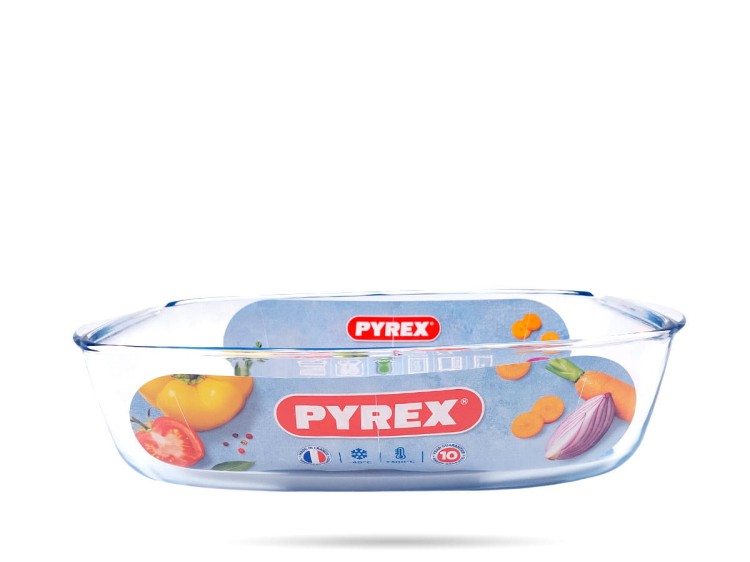 Prostokątne naczynie żaroodporne 4,3 litra PYREX