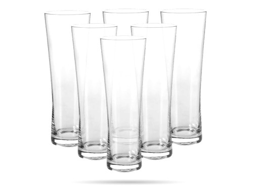 Szklanki do piwa typu klepsydra 500 ml zestaw 6  szt Mixology KROSNO