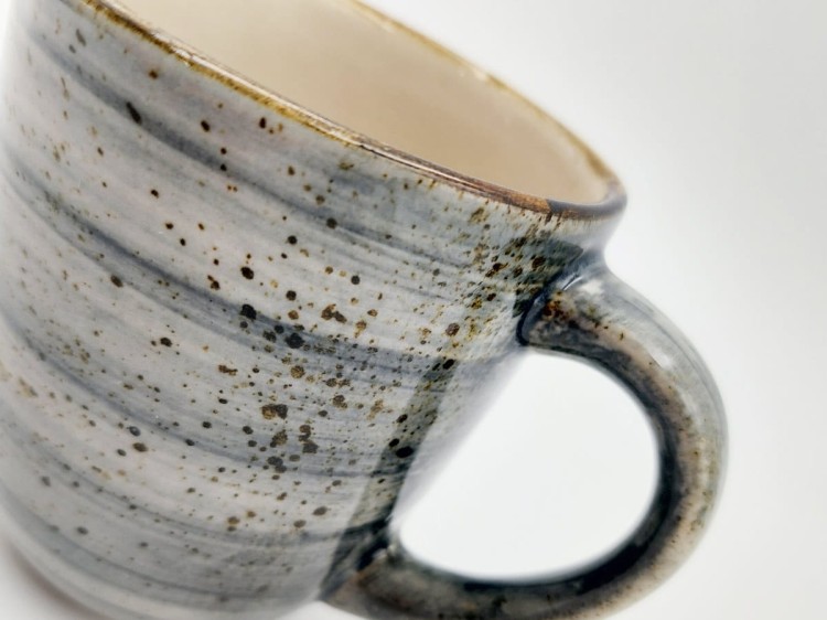Kubek Bel 300 ml Rustic Szary KERA CERAMIKA