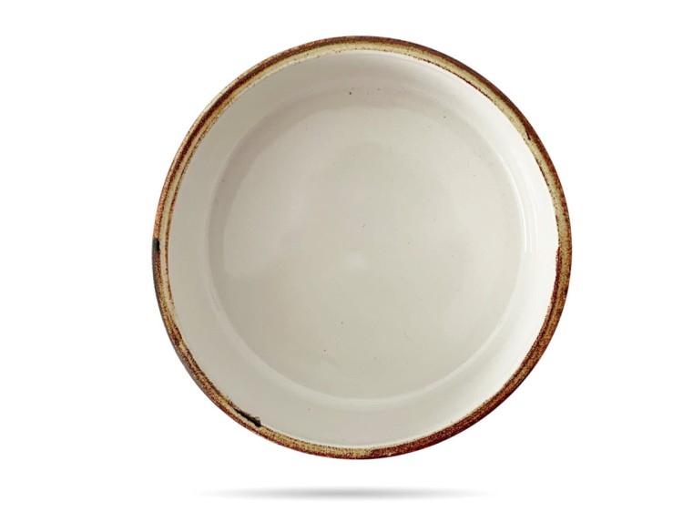 Salaterka 14 cm Arondi Rustic Krem KERA CERAMIKA