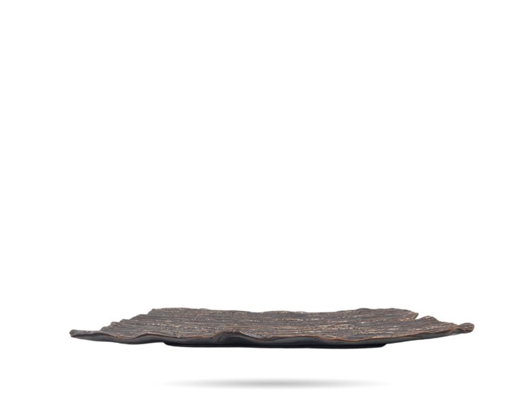 Talerz Sushi 30x18 cm Moku Hematyt KERA CERAMIKA