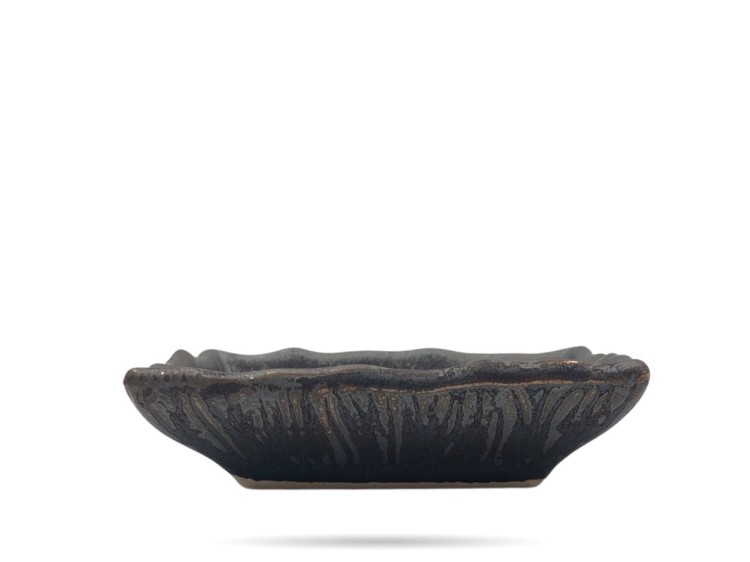 Naczynie na dipy 9x6 cm Moku Hematyt KERA CERAMIKA