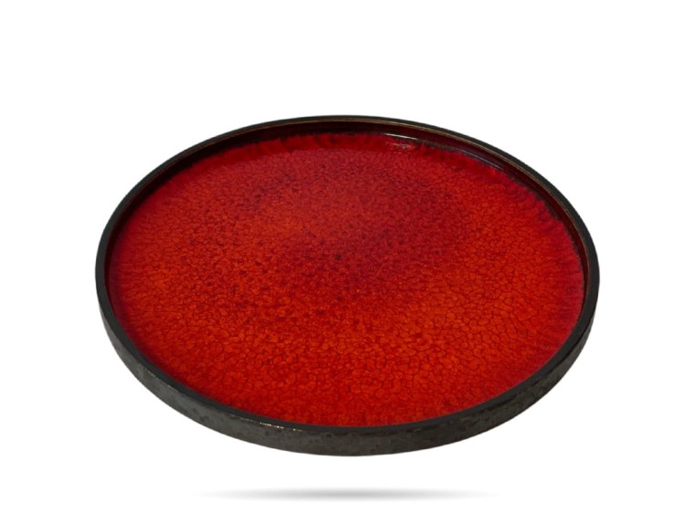 Talerz z rantem 28 cm Arondi Rubin KERA CERAMIKA