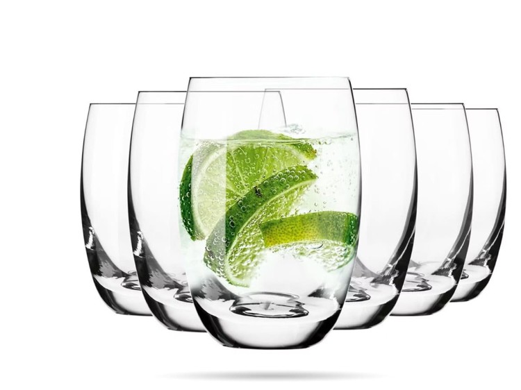 Szklanki do napojów Elite 360 ml szklanki wysokie zestaw 6 szt KROSNO