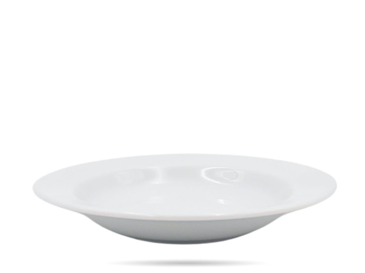 Talerz głęboki 22,5 cm biała porcelana Kaszub Hel LUBIANA