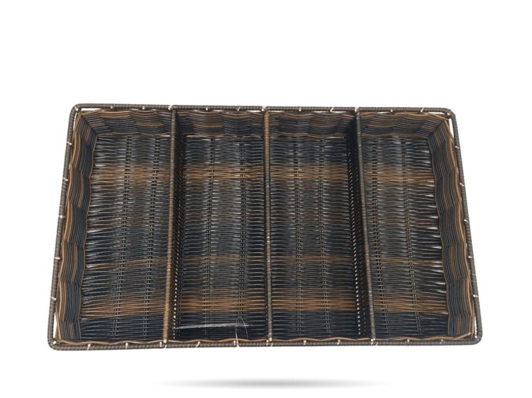 Duży koszyk na sztućce GN 1/1 polipropylen 53 x 32 cm APS