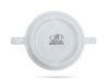 Bulionówka biała 300 ml z uchwytami sztaplowana PORCELANA BOGUCICE