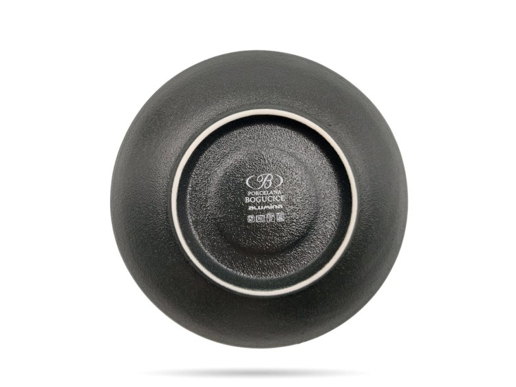 Filiżanka ze spodkiem 80 ml Terrea Black Alumina PORCELANA BOGUCICE