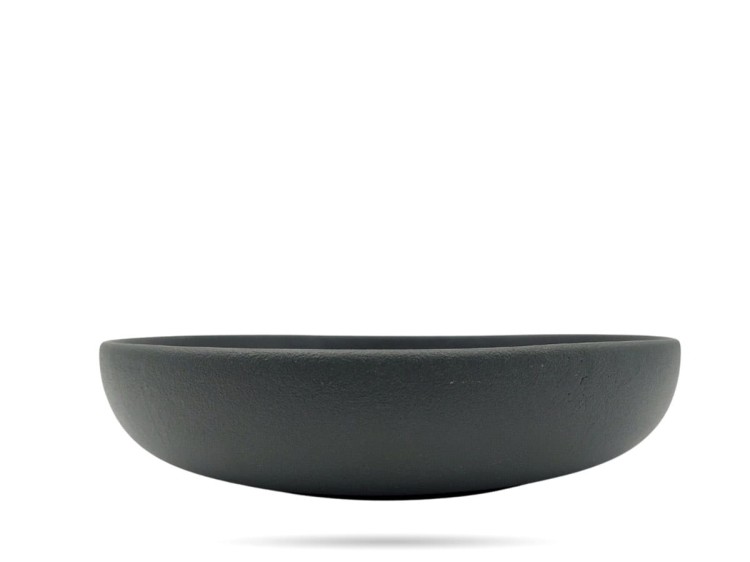 Talerz głęboki 21 cm Nordica Terrea Black Alumina PORCELANA BOGUCICE