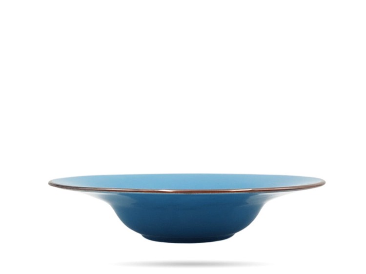 Talerz głęboki pasta 27,5 cm Rustic Blue niebieski Alumina PORCELANA BOGUCICE