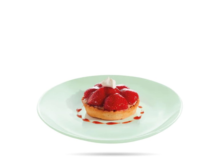 Talerz deser Diwali Paradise Green 19 cm zielony LUMINARC