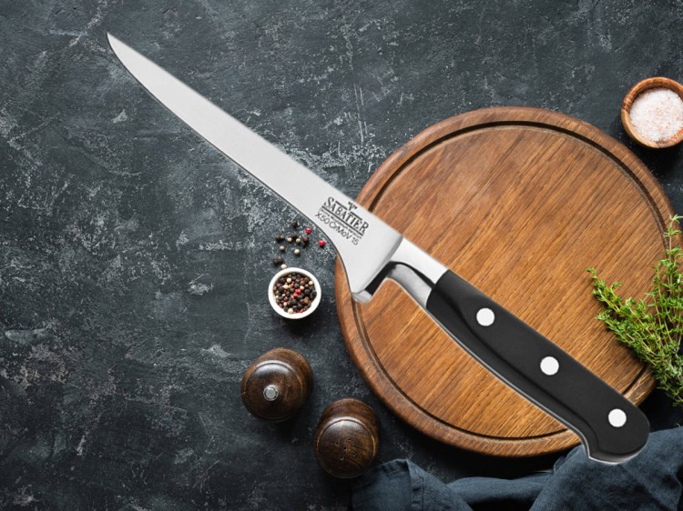 Nóż rozbiorowy V Sabatier 13/0 ostrze 13,5 cm RICHARDSON SHEFFIELD