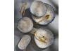 Talerz do pasty risotto 30 cm Ammonite talerz głęboki porcelana FINE DINE