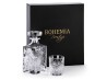 Zestaw do whisky Prestige Fiore karafka + 6 szklanek kryształ BOHEMIA
