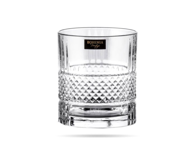 Zestaw do whisky Prestige Elegante karafka + 6 szklanek kryształ BOHEMIA