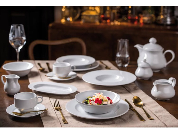 Sosjerka Wersal 300 ml dzbanuszek do sosów porcelana LUBIANA