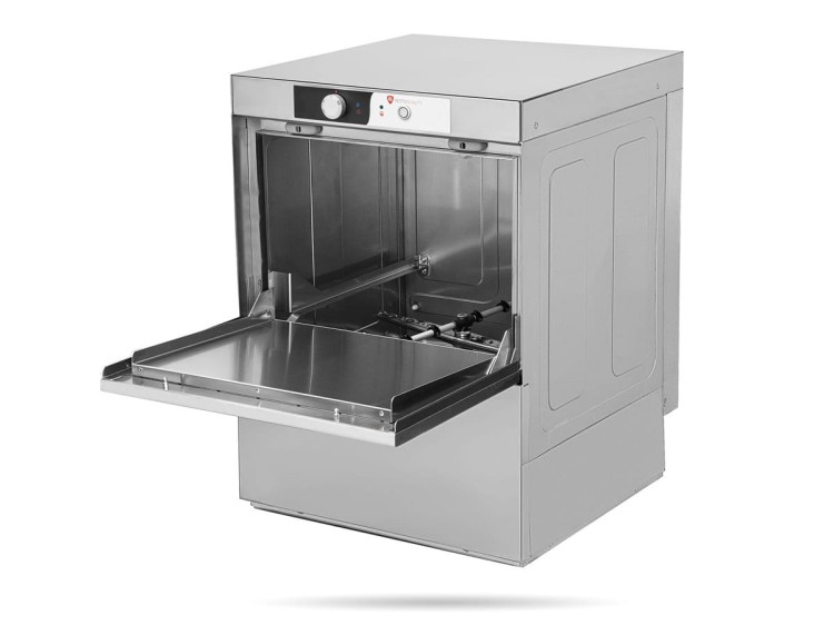 Zmywarka do naczyń 6,2 KW 400 V kosz 50 x 50 cm pompa spustowa RESTO QUALITY