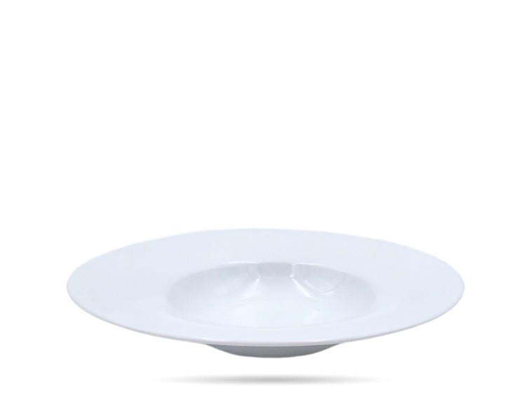 Talerz do pasty risotto 27 cm talerz głęboki biały PORCELANA BOGUCICE