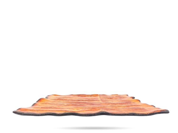 Półmsek Sushi 30 cm Moku Bursztyn KERA CERAMIKA