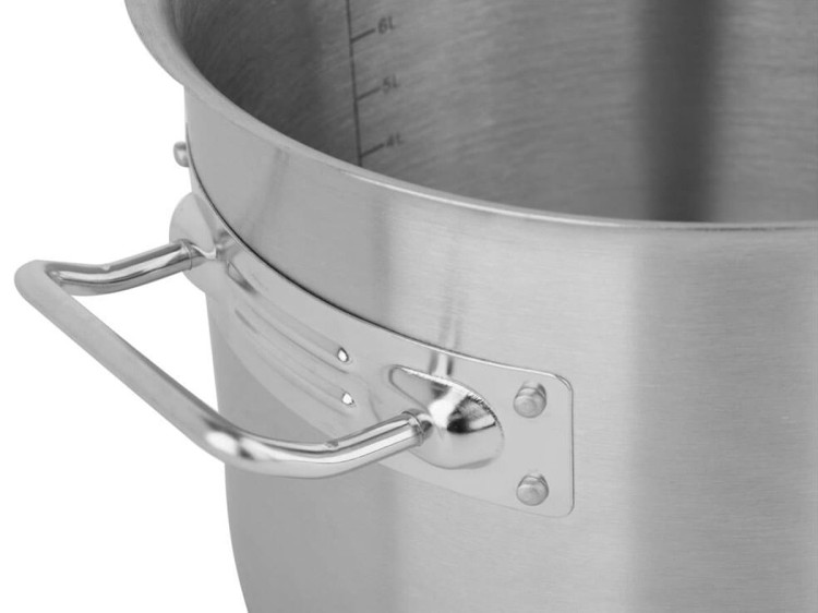 Garnek gastronomiczny 71 L 45 cm garnek wysoki z pokrywką YATO