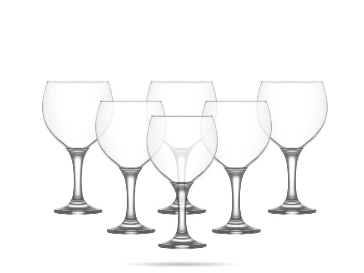 6 kieliszków typu goblet 645 ml MISKET LAV