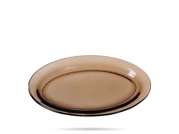 Półmisek śledziarka 22 cm szkło dymne DIRECTOIRE LUMINARC